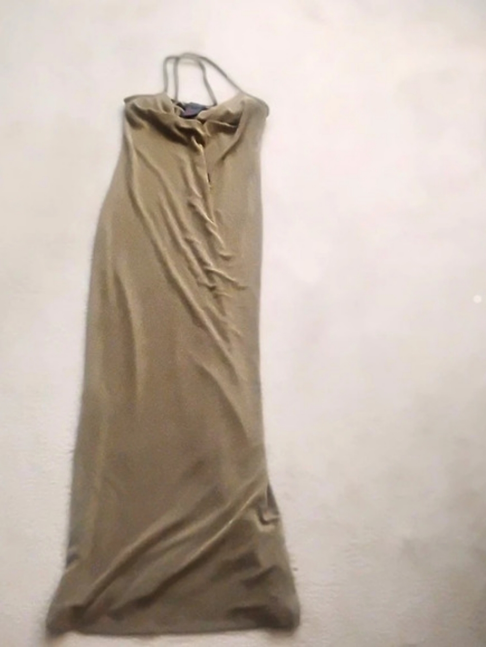 Ralph Lauren Gold Maxi Dress Size Medium
